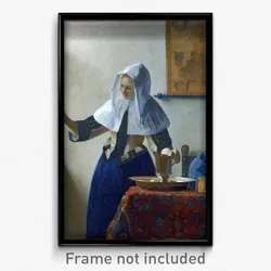 Johannes Vermeer (Dutch, Delft 1632–1675 Delft) - Young Woman with a Water Pitcher