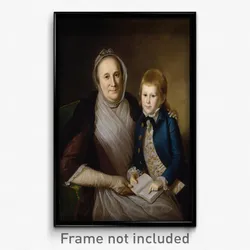 Charles Willson Peale - Mrs. James Smith and Grandson