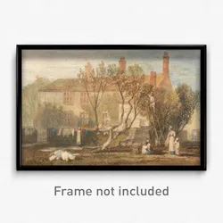 Joseph Mallord William Turner - Steeton Manor House, Near Farnley