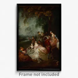 Watteau, Jean-Antoine - Fete Champetre