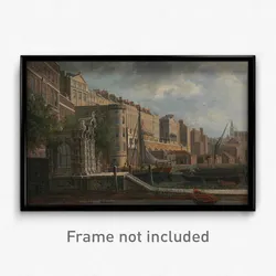 Daniel Turner - York Water-Gate and the Adelphi