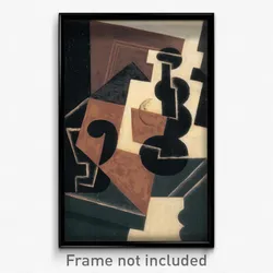 Juan Gris - Glass and Water Bottle