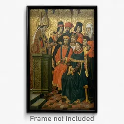Vergós Group - Saint Augustine and Saint Monica in a Sermon by Saint Ambrose
