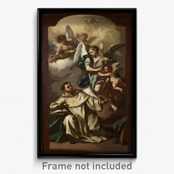 Francesco de Mura - Apparition of the Host to Saint Thomas Aquinas
