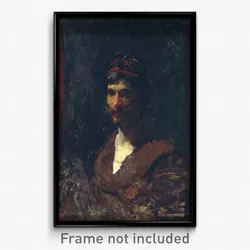 Marià Fortuny - Bust of a Man. Allegory of Bacchus