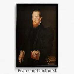 Pierre Pourbus - Bearded, red-headed Man, seated