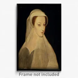 Unknown after Francois Clouet - Mary, Queen of Scots, 1542 - 1587. Reigned 1542 - 1567 (In white mourning)