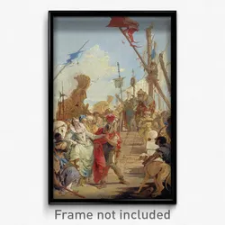 Giovanni Battista Tiepolo - The Meeting of Anthony and Cleopatra
