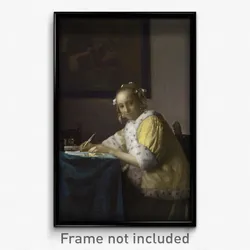 Johannes Vermeer - A Lady Writing
