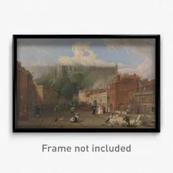 George Vincent - A View of Thames Street, Windsor
