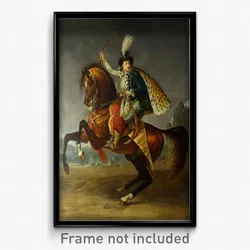 Antoine-Jean Gros - Equestrian portrait of prince Boris Yusupov