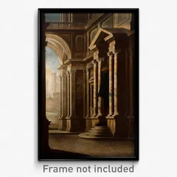 Leonardo Coccorante - View of the Interior of a Building