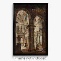 Francesco Guardi - An architectural capriccio
