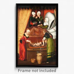 Lucas Cranach the Elder, his studio? - The Birth of John the Baptist