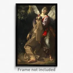Orazio Gentileschi - The Stigmatization of Saint Francis