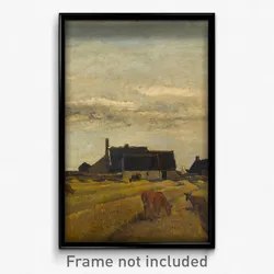 Charles-François Daubigny - Farm at Kerity, Brittany