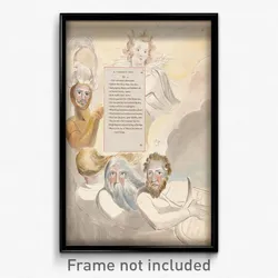 William Blake - The Poems of Thomas Gray, Design 63, "The Bard."