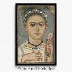 Boy with a Floral Garland in His Hair