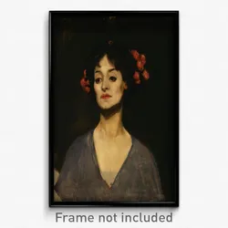 George W Lambert - Portrait of a lady (The dancer)