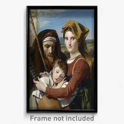 François-Joseph Navez - Roman Shepherd Family in the Campagna