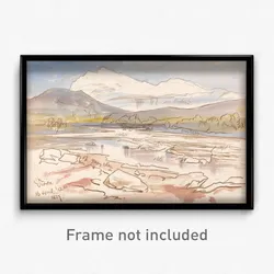 Edward Lear - Vjose, 12-30 p.m., 16 April 1857