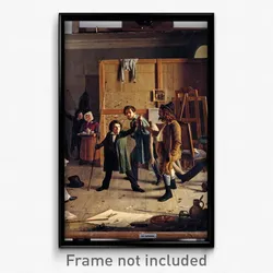 Johann Peter Hasenclever - Studio Scene