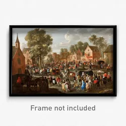 Gillis van TILBORGH the younger - Village kermis