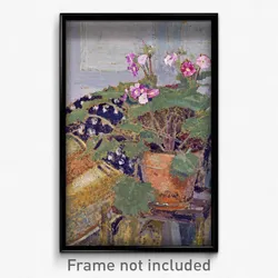 Edouard Vuillard - Le Pot de fleurs (Pot of Flowers)