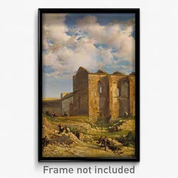 Ramon Martí i Alsina - Ruins of the Church of the Holy Sepulchre