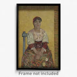 Vincent van Gogh - The Italian Woman