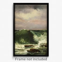 Gustave Courbet - Waves