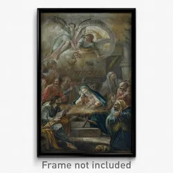 Francesc Pla Duran, 'El Vigatà' - Birth of Jesus and the Adoration of the Shepherds