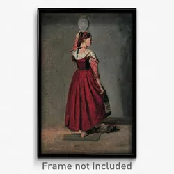 Camille Corot - Italian Woman