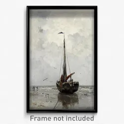 Jacob Maris - Fishing boat