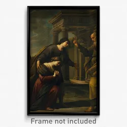 Andrea Vaccaro - Raguel's Blessing of her Daughter Sarah before Leaving Ecbatana with Tobias