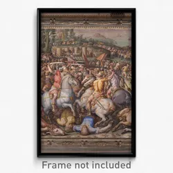 Giorgio Vasari - The rout of the Pisans at Torre San Vincenzo