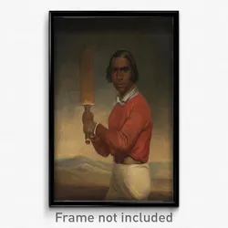 J.M. Crossland - Portrait of Nannultera, a young Poonindie cricketer