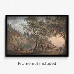 Paul Sandby - View at Charlton, Kent