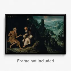 Baltasar de Echave Ibía - The Hermits, Saint Paul and Saint Anthony