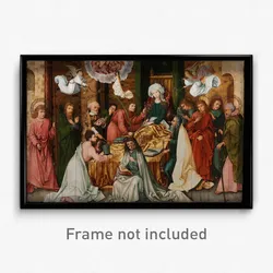 Hans Holbein the Elder - The Dormition of the Virgin