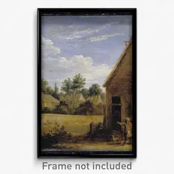 Teniers, David the younger - Cottage with Peasants playing Cards