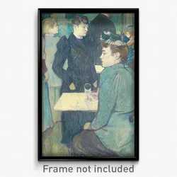 Henri de Toulouse-Lautrec - A Corner of the Moulin de la Galette