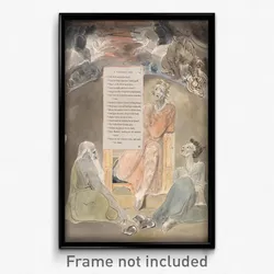 William Blake - The Poems of Thomas Gray, Design 61, "The Bard."