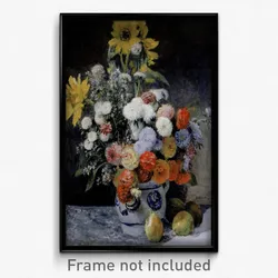Pierre-Auguste Renoir - Mixed Flowers in an Earthenware Pot