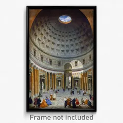 Giovanni Paolo Panini - Interior of the Pantheon, Rome