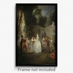 Jean-Antoine Watteau - Fêtes Venitiennes