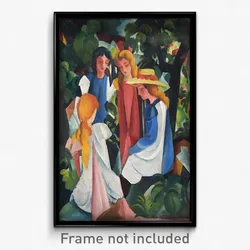 August Macke - Four Girls