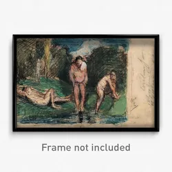 Paul Cezanne - Bathers at Rest