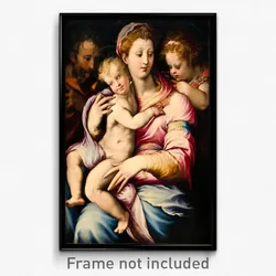 Francesco Salviati - Holy Family with Saint John the Baptist