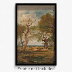 John Linnell - Landscape with Figures
